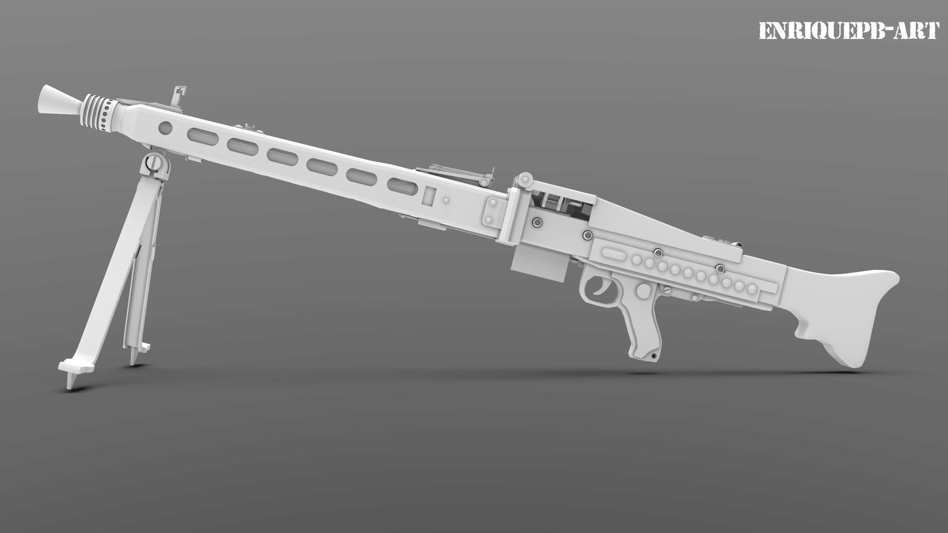 MG-42 1942 3D model_20