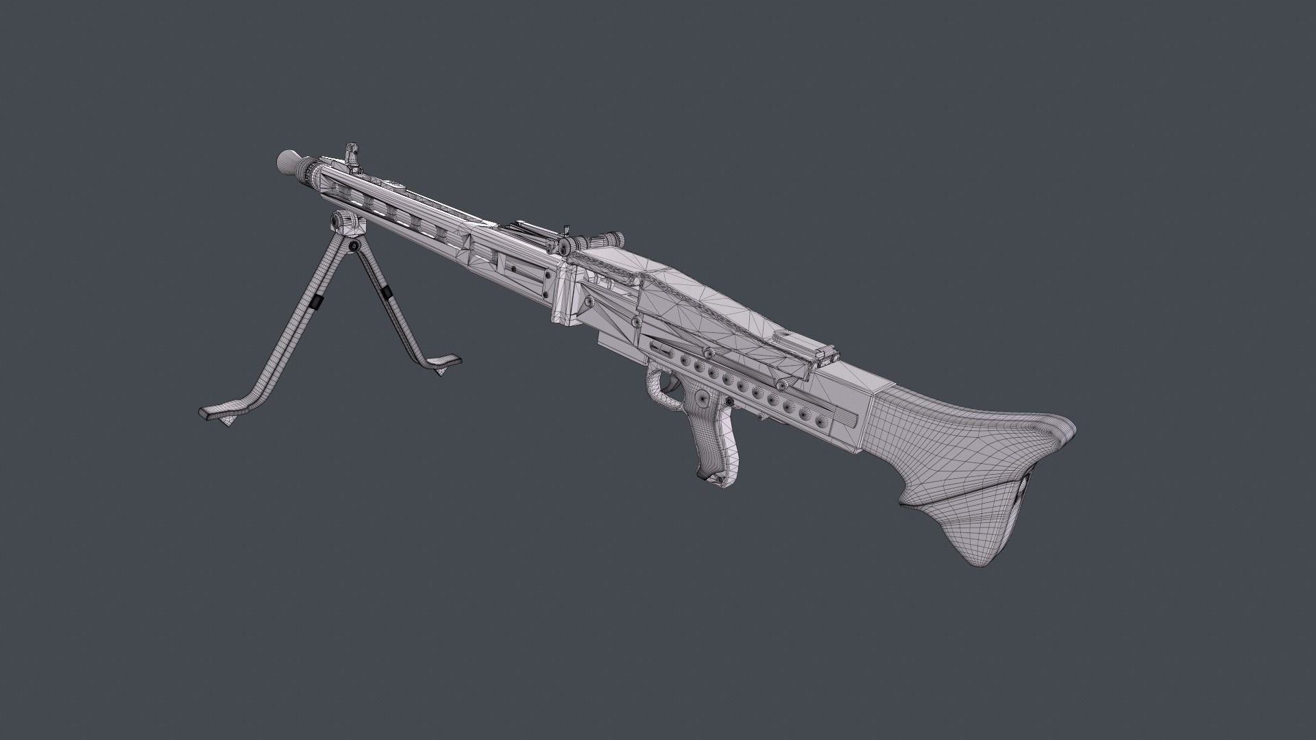 MG-42 1942 3D model_25