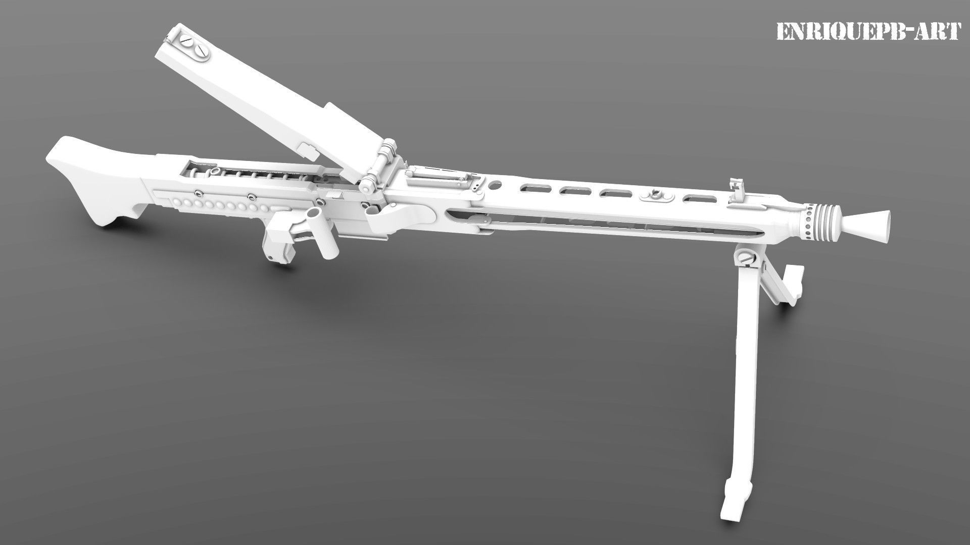 MG-42 1942 3D model_23