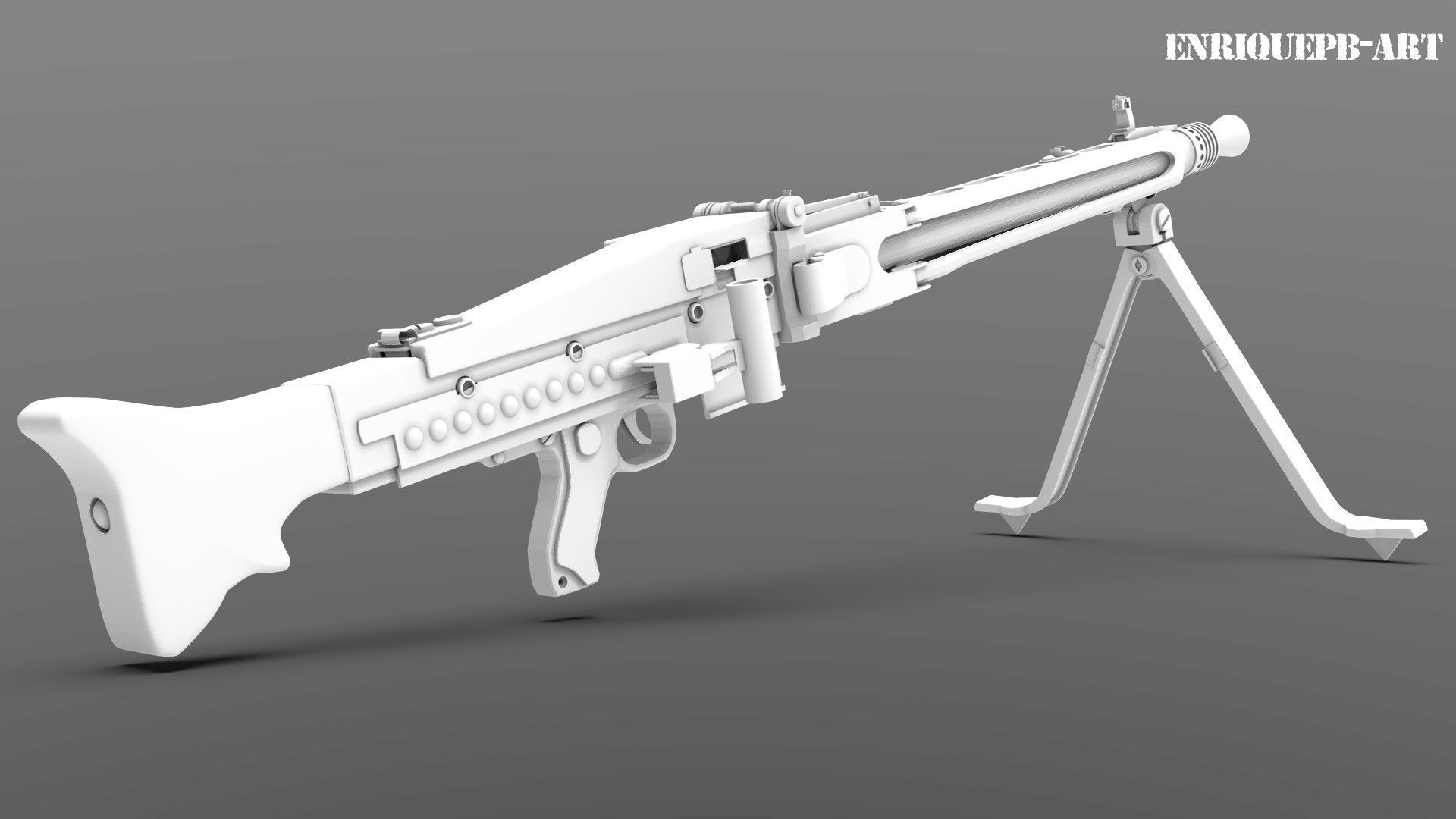 MG-42 1942 3D model_18
