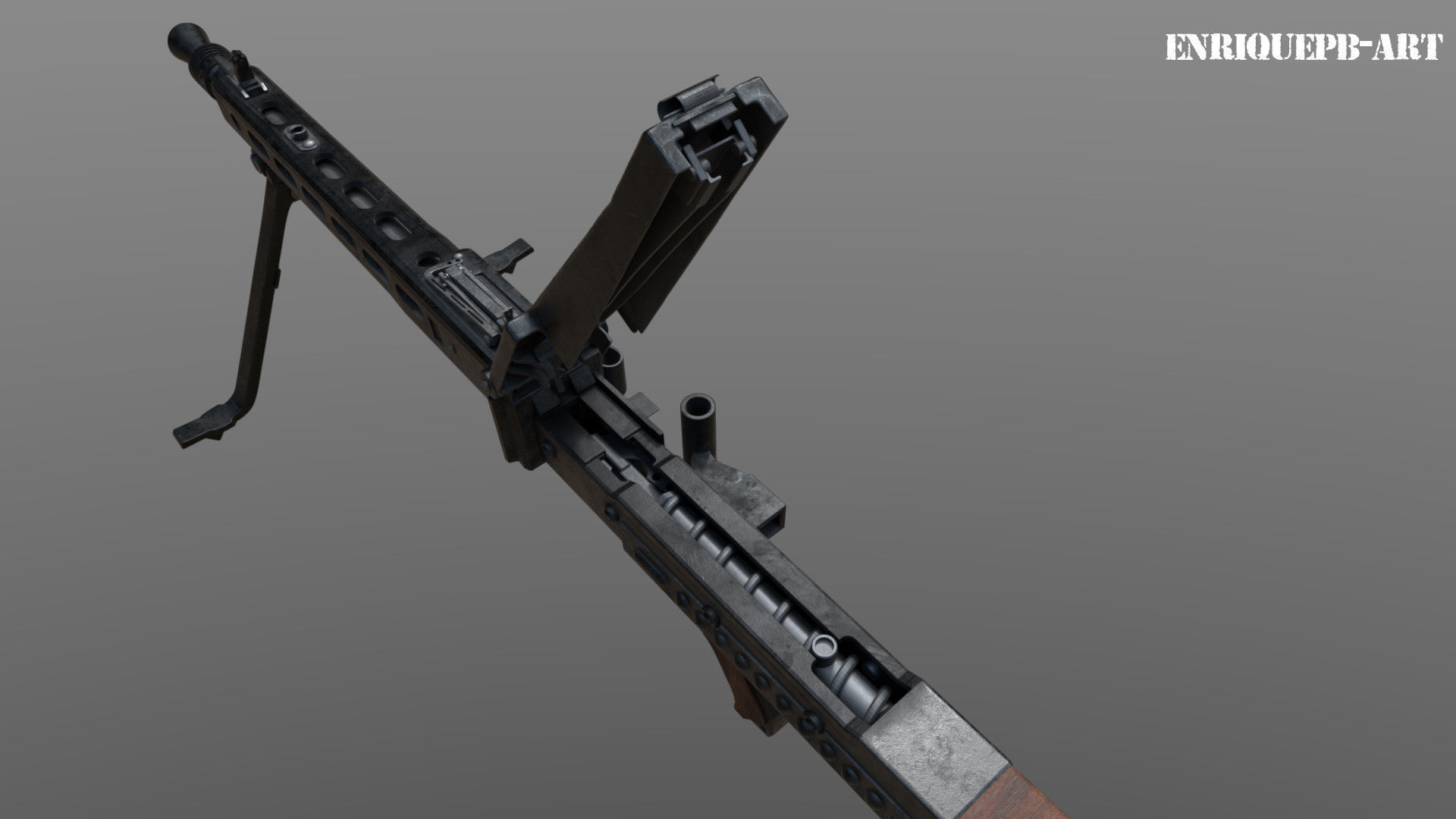 MG-42 1942 3D model_5