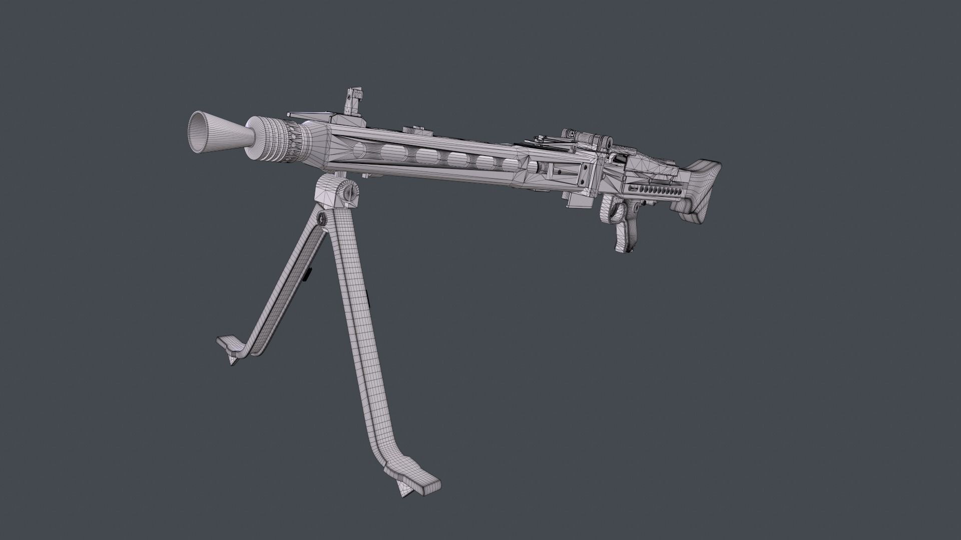 MG-42 1942 3D model_24