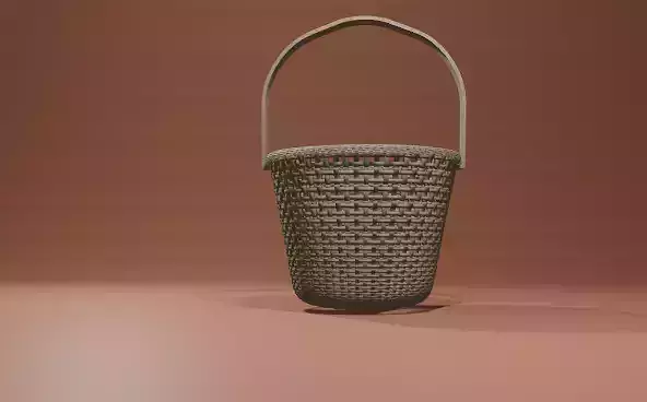 wooden bucket model 