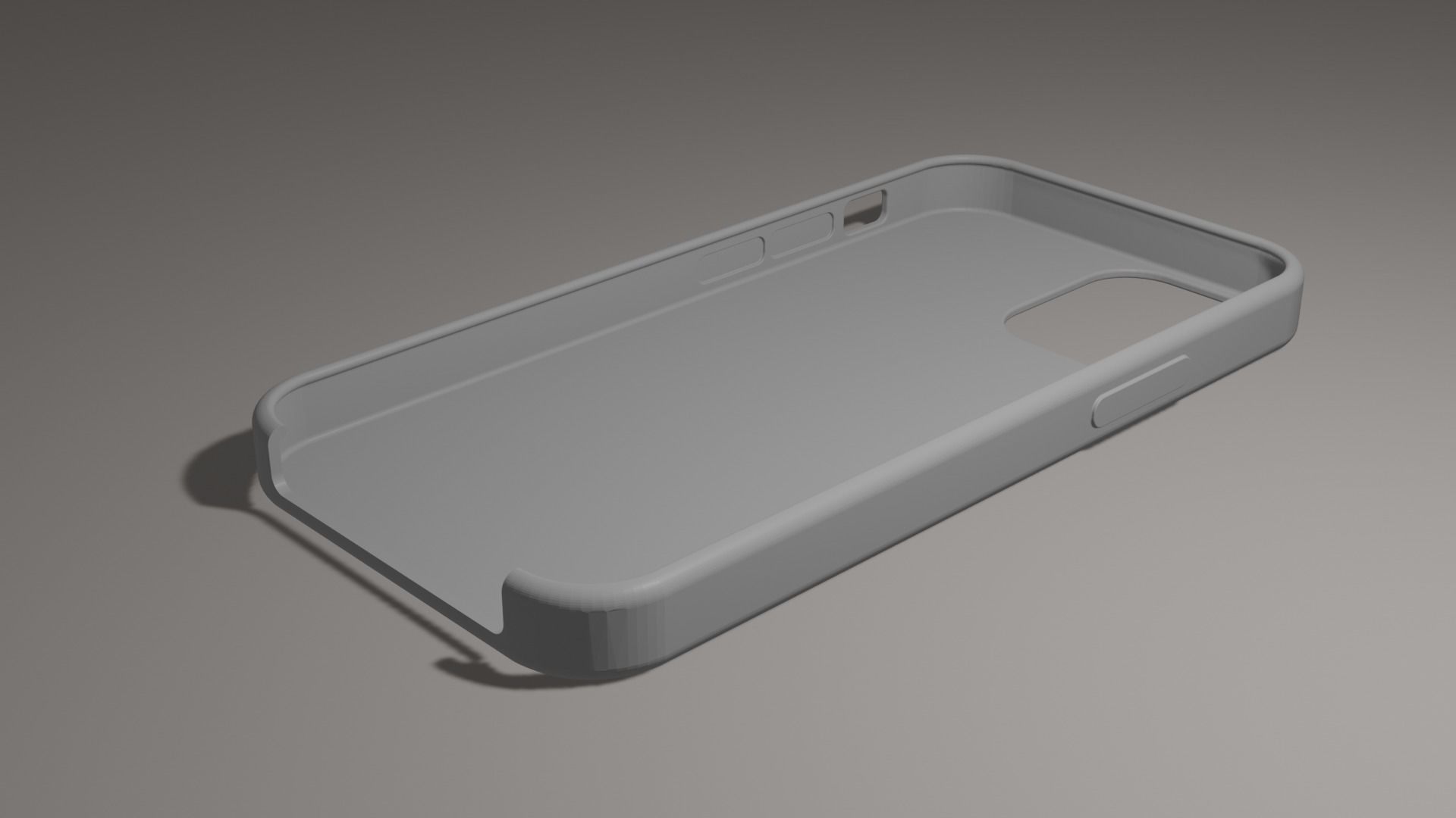 Apple Iphone 12 mini TPU case 3D print model_2