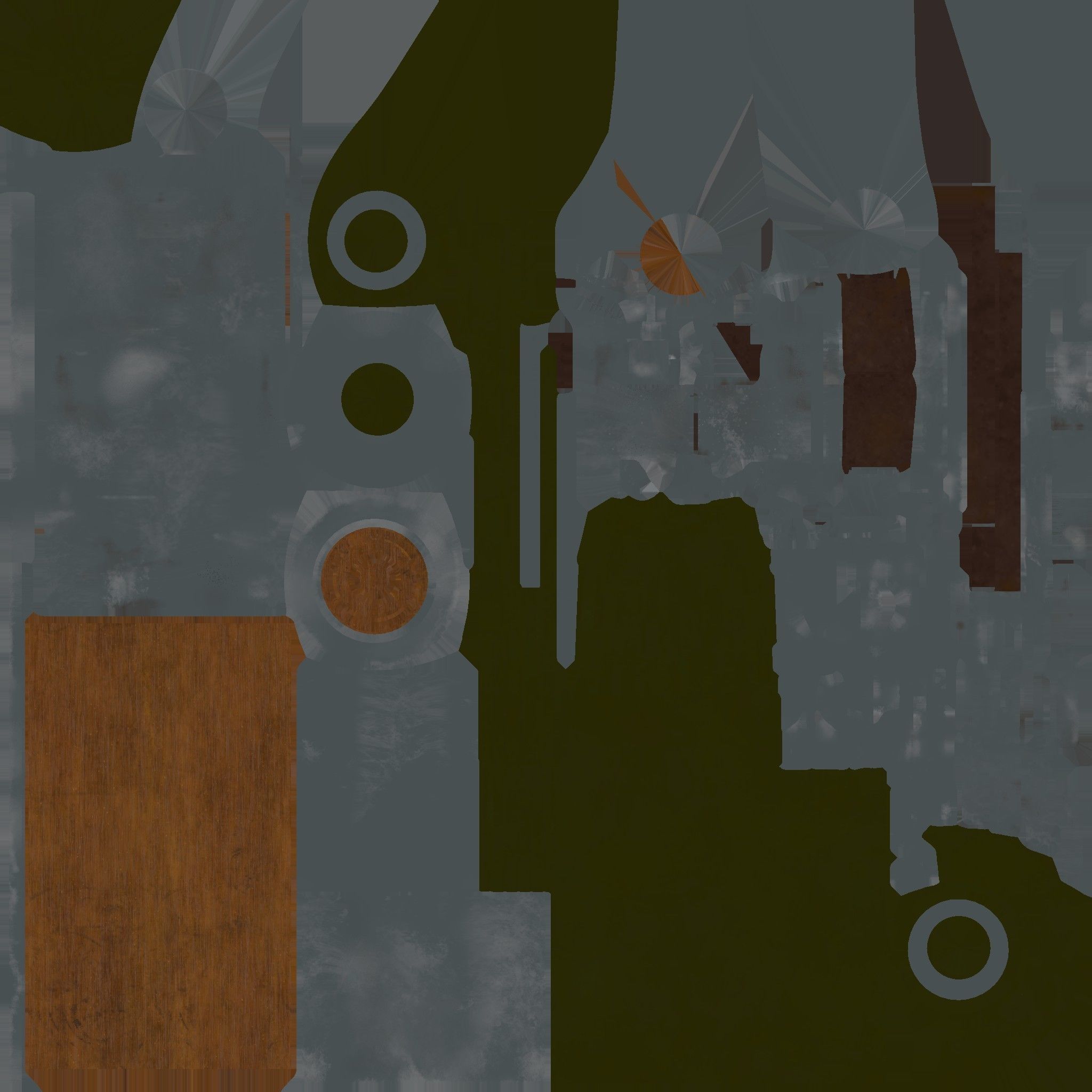 RPG 7 Launcher Low-poly 3D model_12