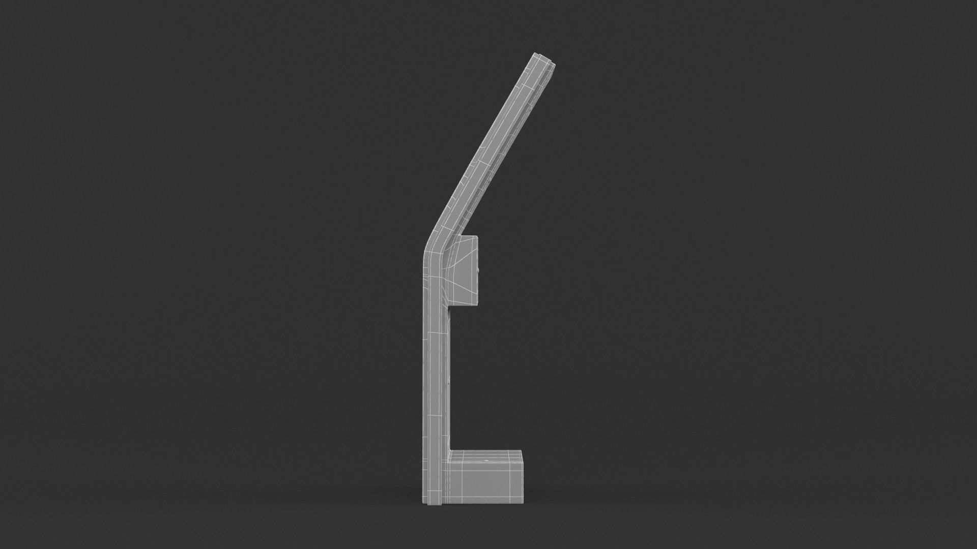 Information Kiosk 3D model_10