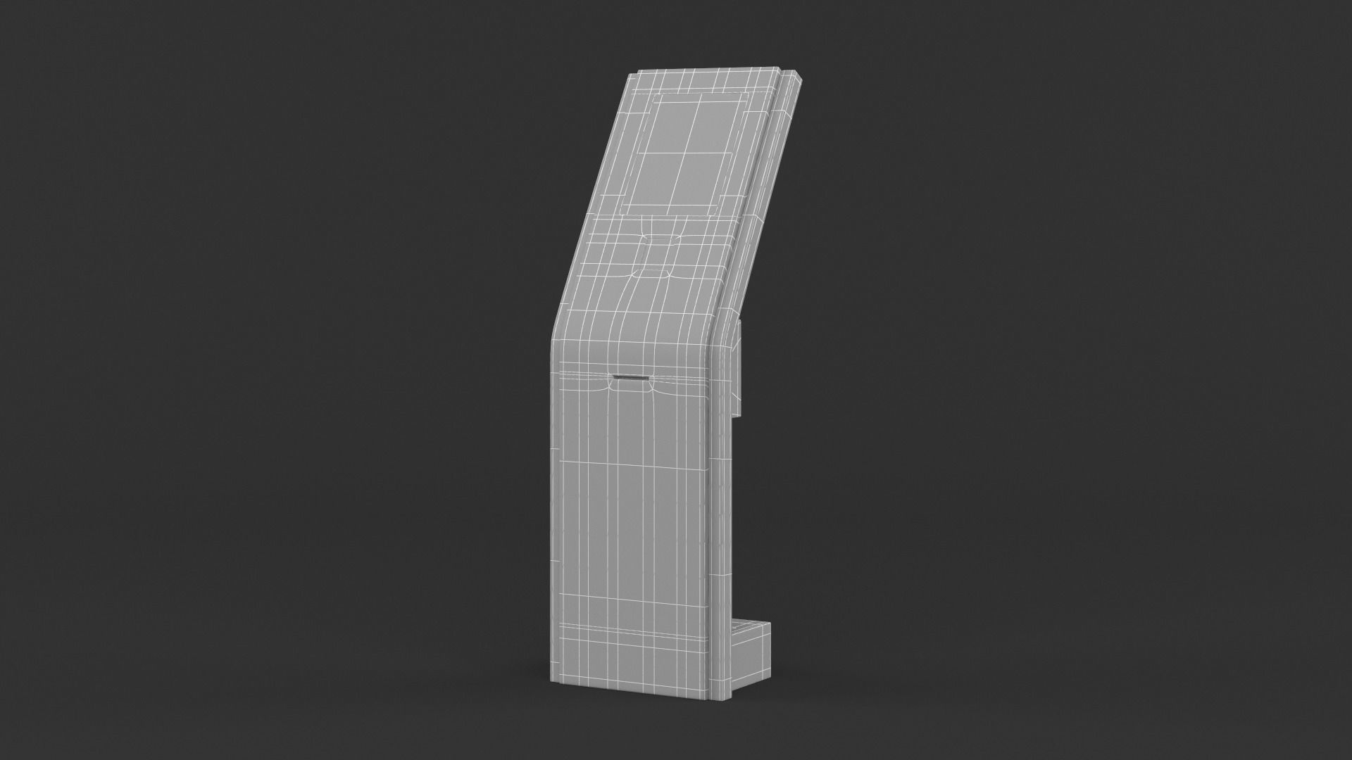 Information Kiosk 3D model_9