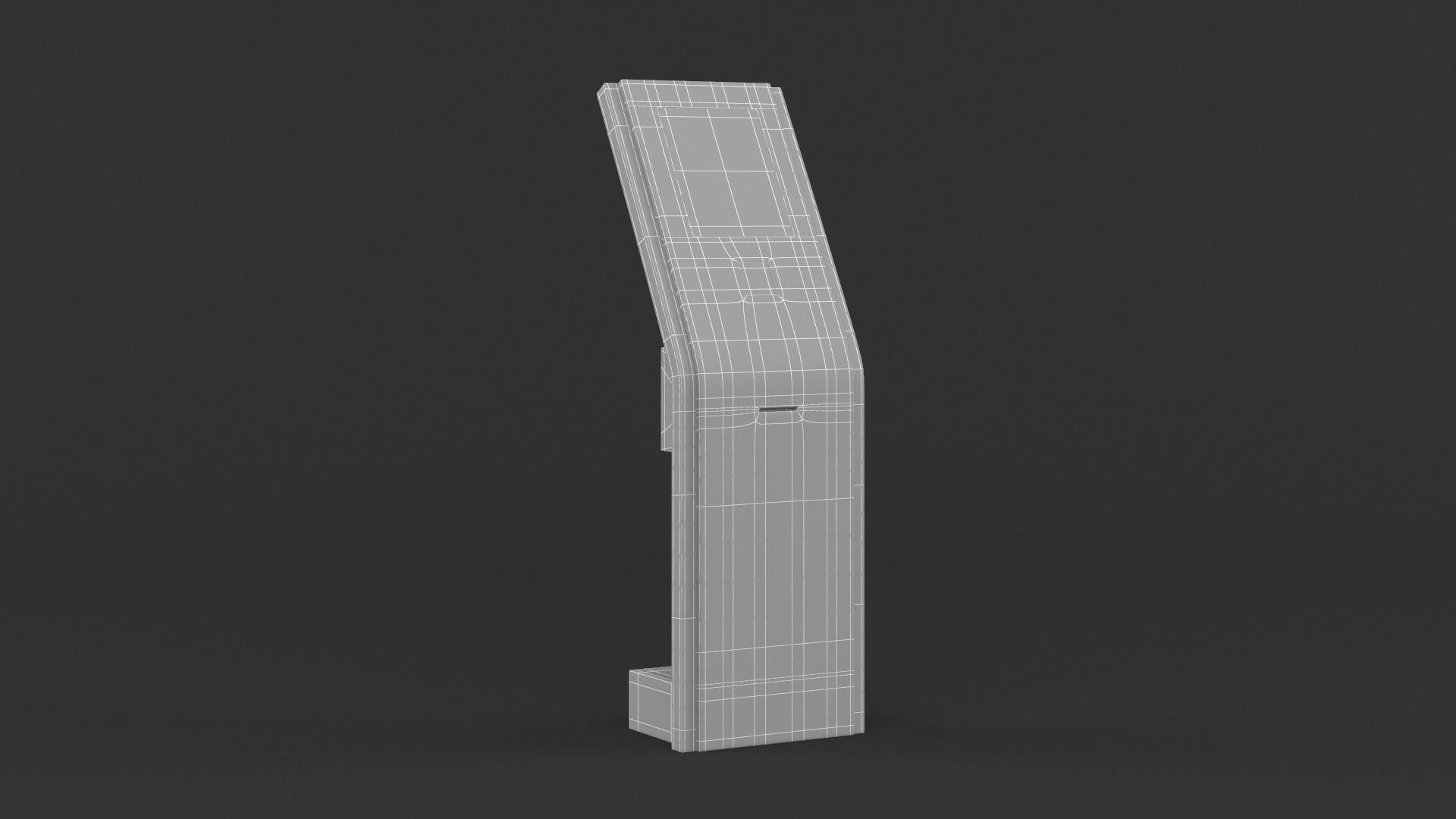 Information Kiosk 3D model_13