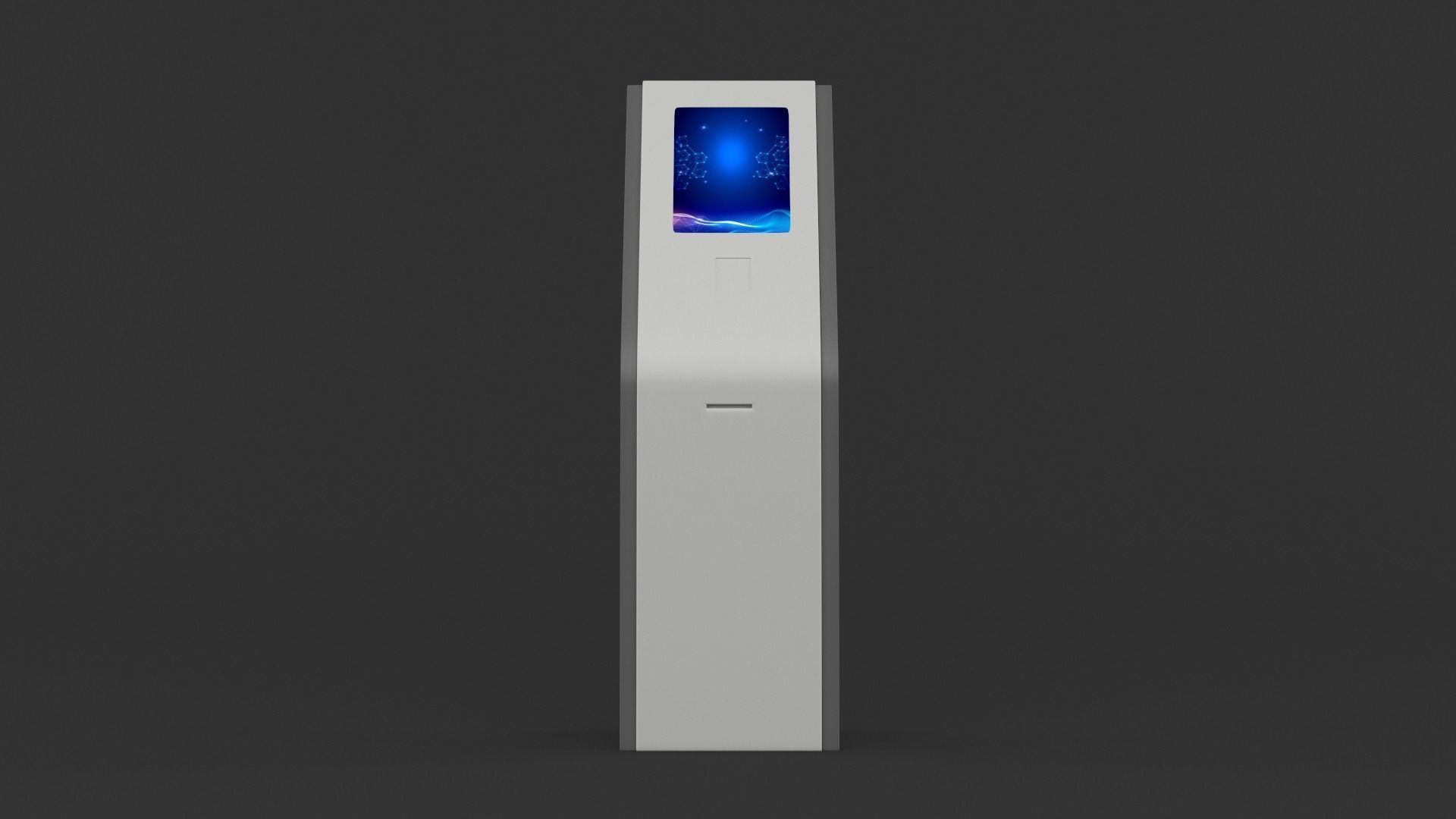 Information Kiosk 3D model_1