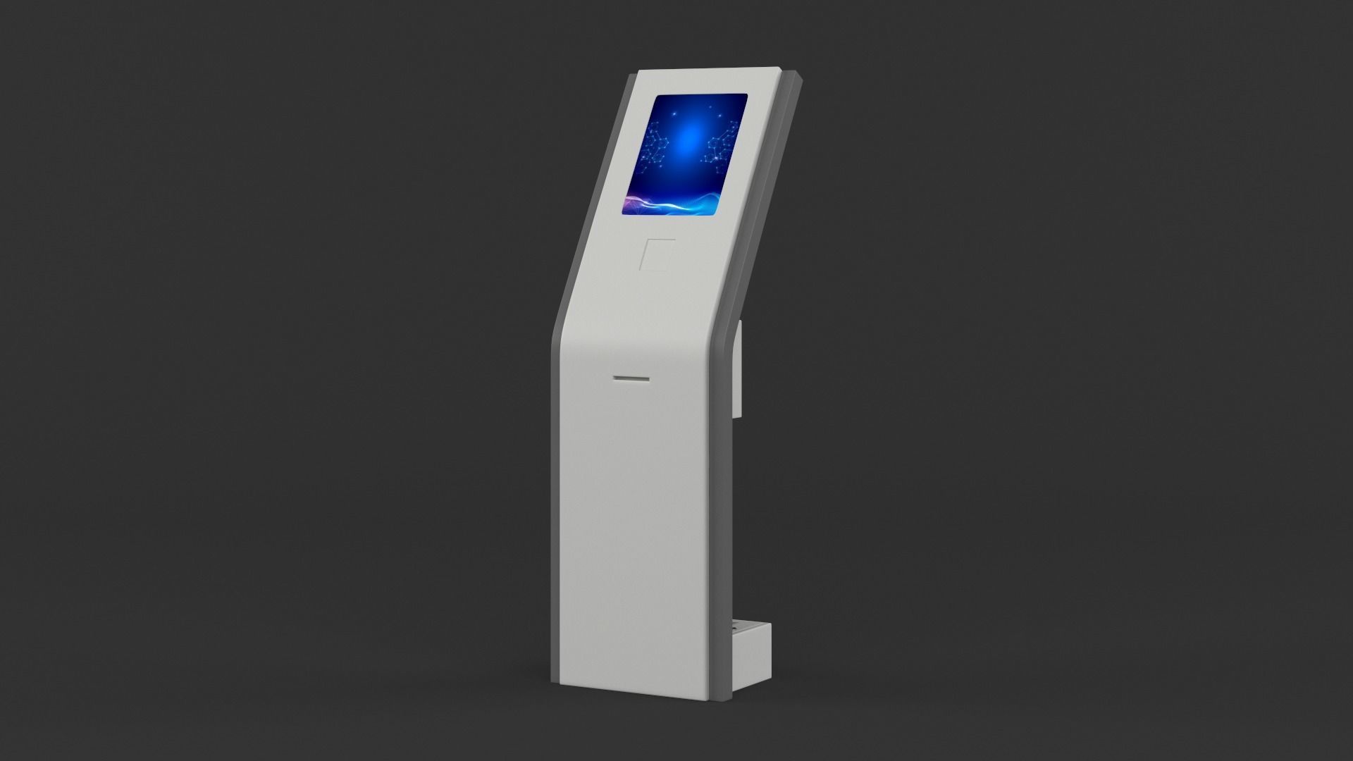 Information Kiosk 3D model_2