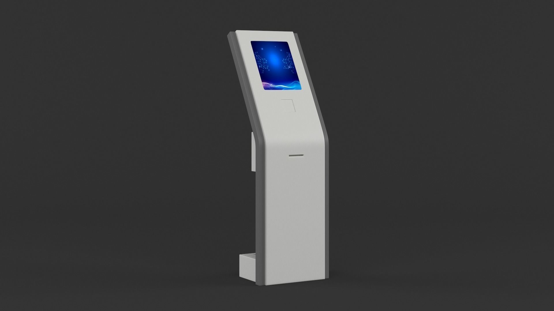 Information Kiosk 3D model_6