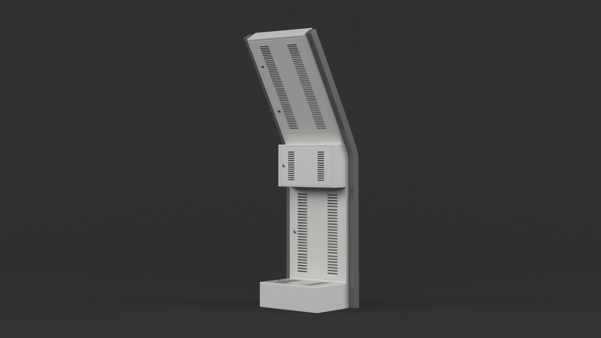 Information Kiosk 3D model_5