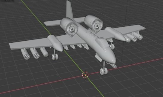 A-10 Warthog Wannabe 3D model_1
