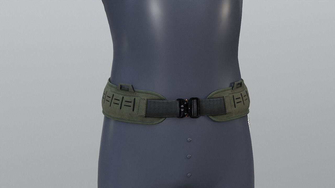 PT4 belt Low-poly 3D model_10