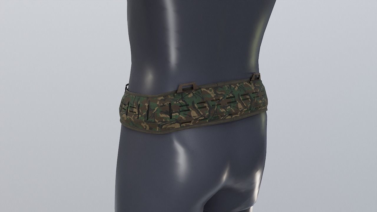 PT4 belt Low-poly 3D model_7