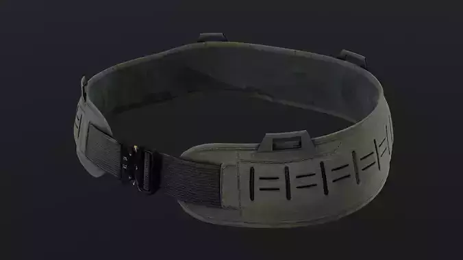 PT4 belt Low-poly 3D model