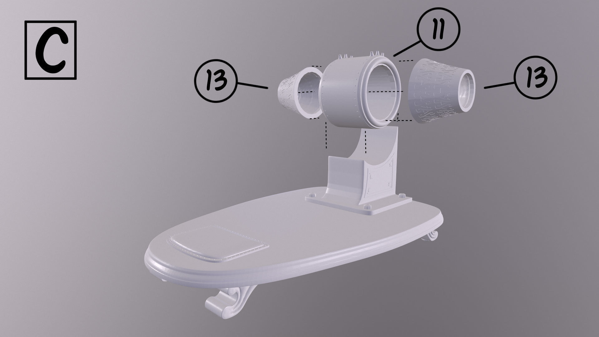 The Time Machine 3D print model_10
