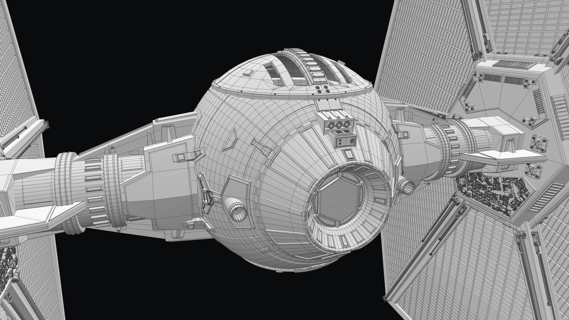 Star Wars Tie Fighter 3D model_16