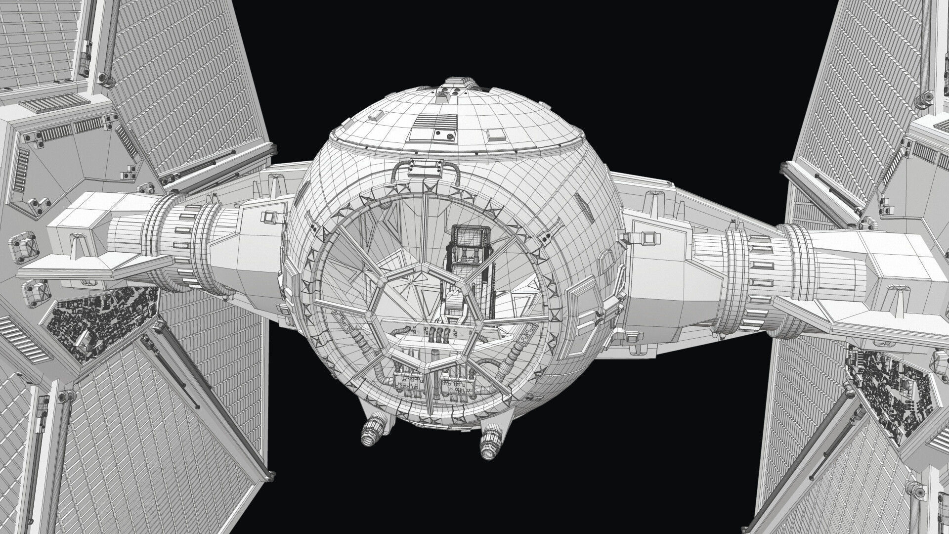 Star Wars Tie Fighter 3D model_20