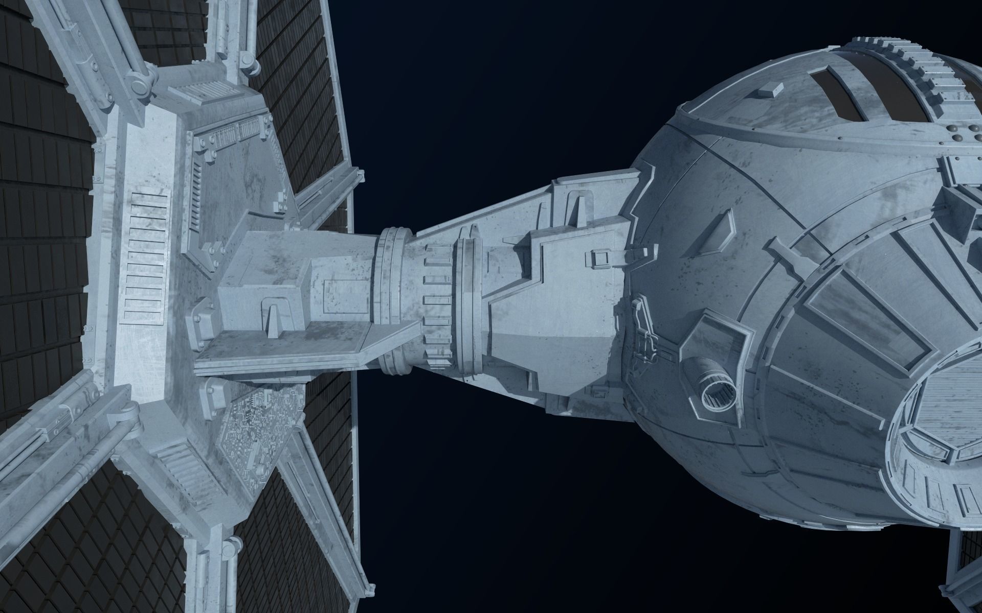 Star Wars Tie Fighter 3D model_6