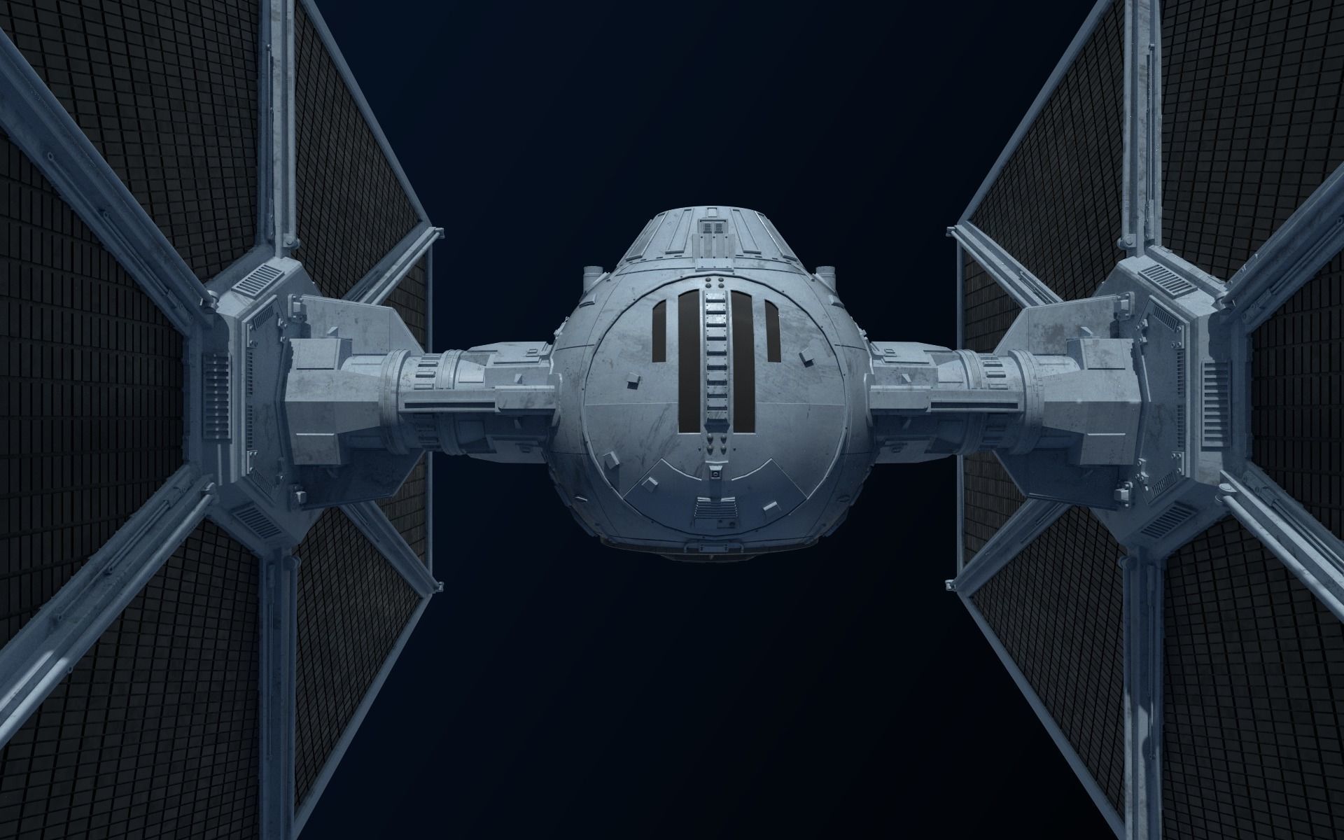 Star Wars Tie Fighter 3D model_7