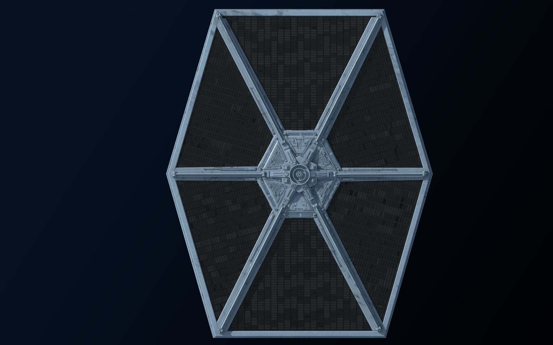 Star Wars Tie Fighter 3D model_4