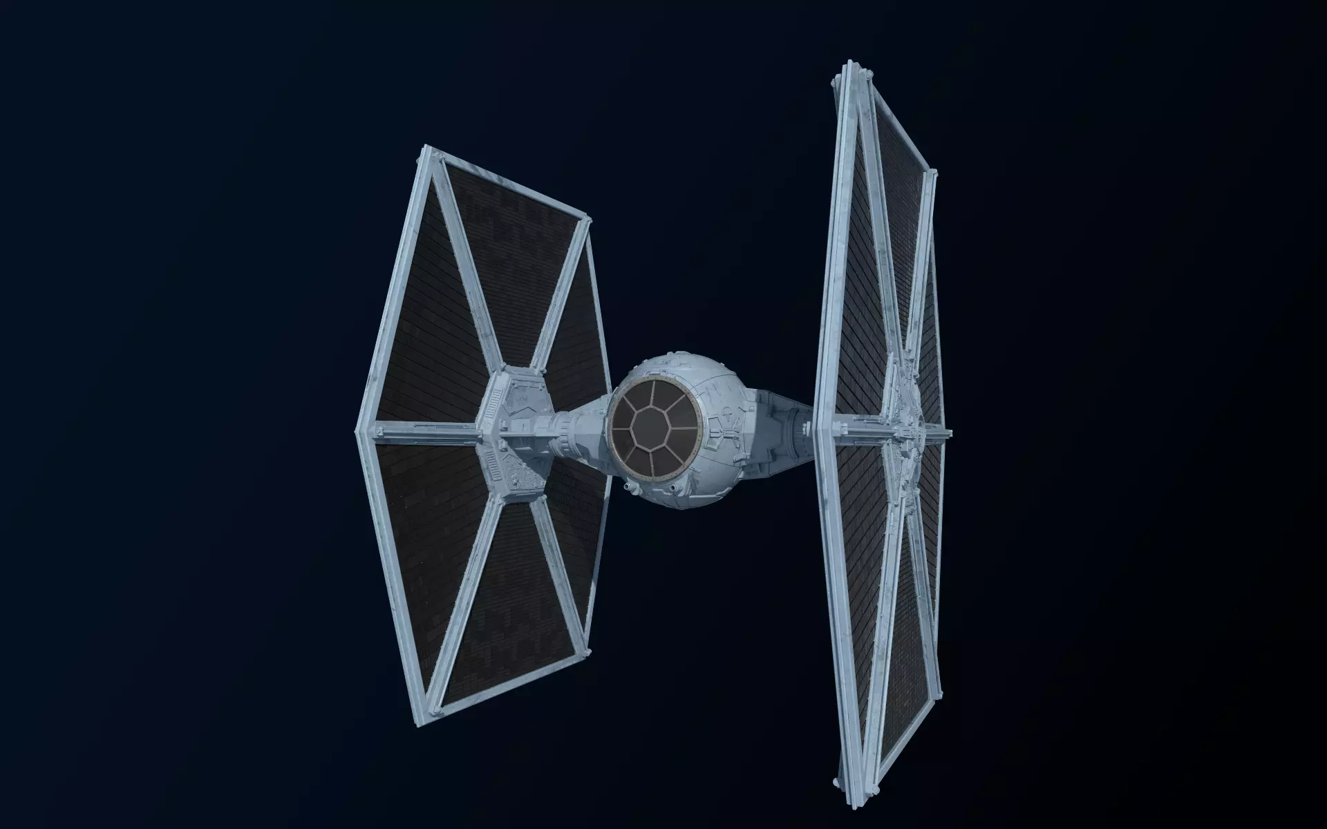Star Wars Tie Fighter 3D model_0