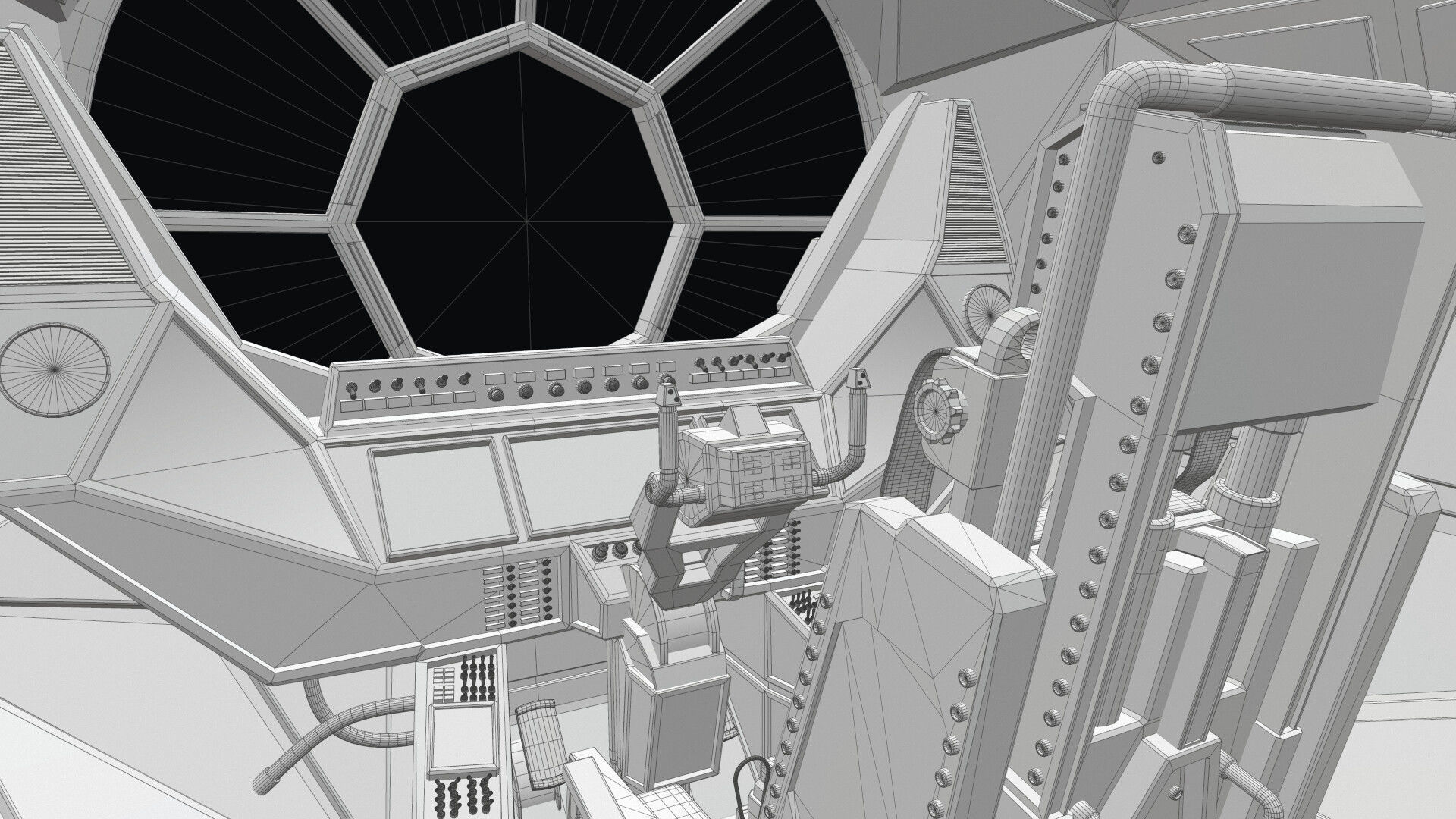 Star Wars Tie Fighter 3D model_21