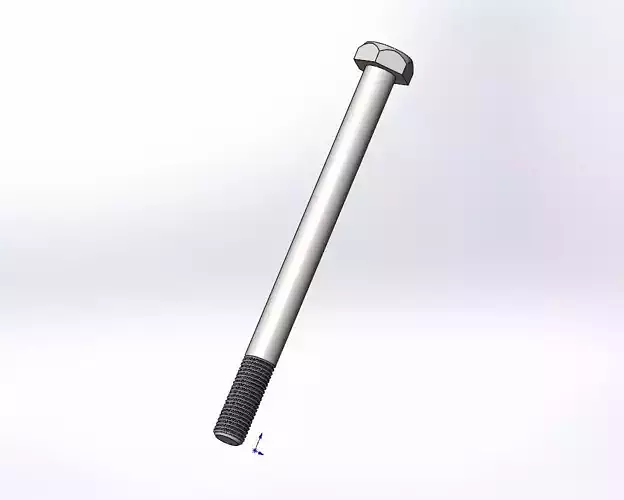 Bolts M8 GOST 7798-70 L8-100 execution 1 S13 54 unit 3D print model
