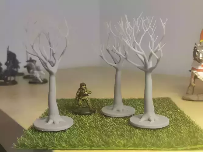 Tree for your forests 3D Resin printing - Baum Tabletop 3D print model