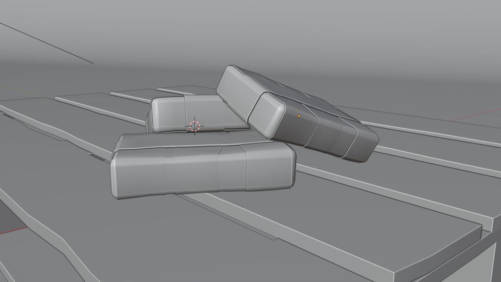 Cocaine and Money Pack Low-poly 3D model_2