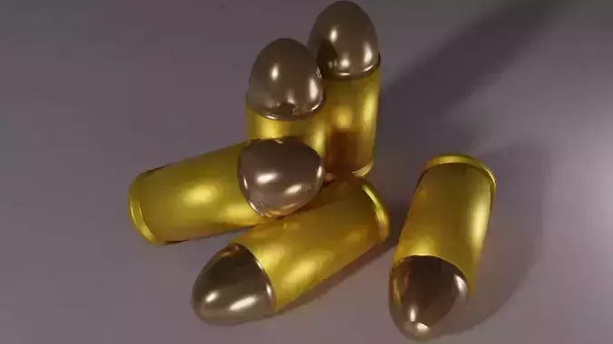 380ACP Round 3D model