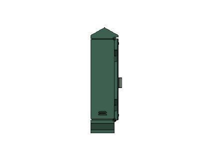 Model Railway BT Green Street Cabinets Telephone and Broadband 3D print model_6