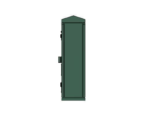Model Railway BT Green Street Cabinets Telephone and Broadband 3D print model_5