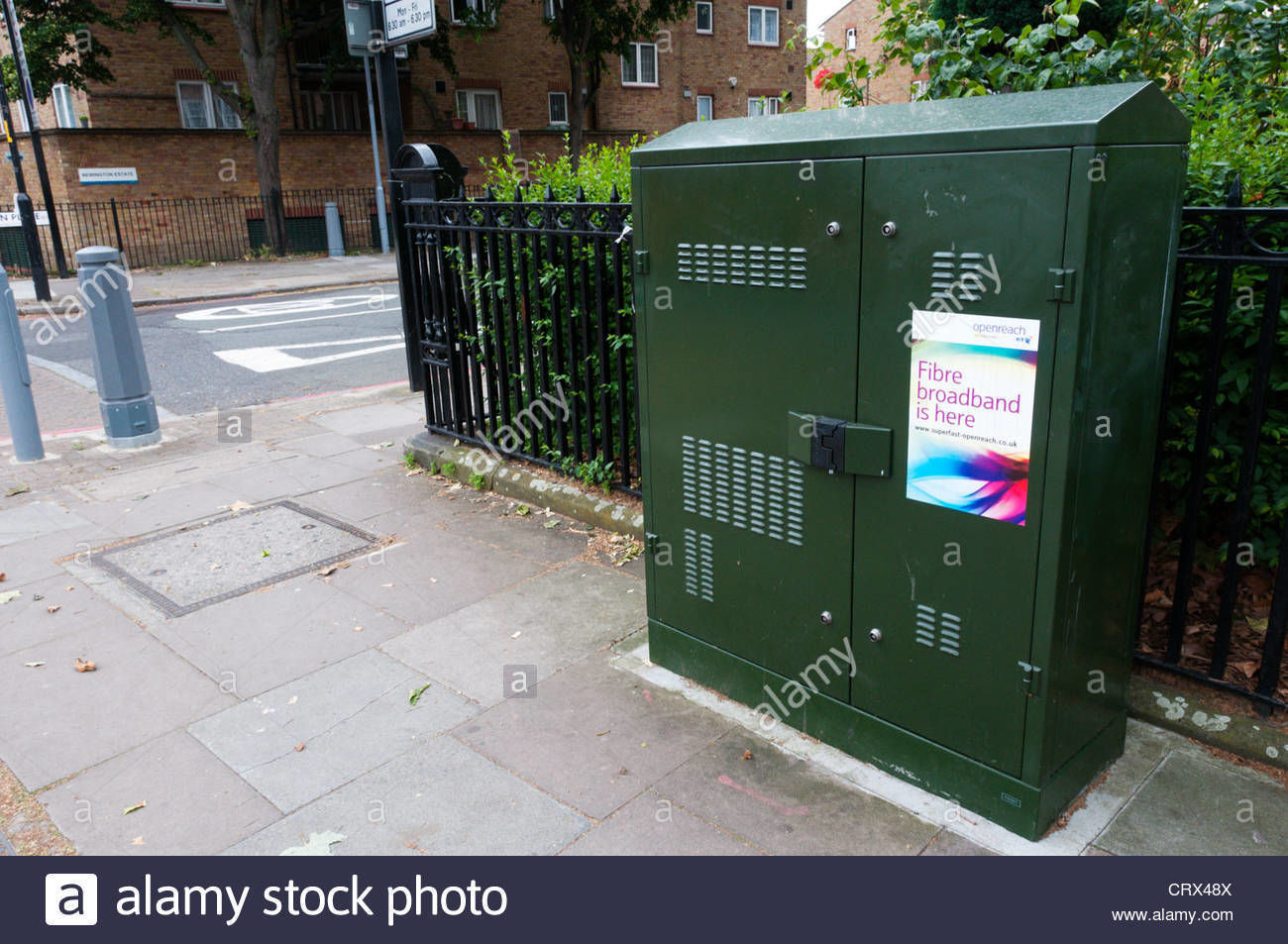 Model Railway BT Green Street Cabinets Telephone and Broadband 3D print model_9