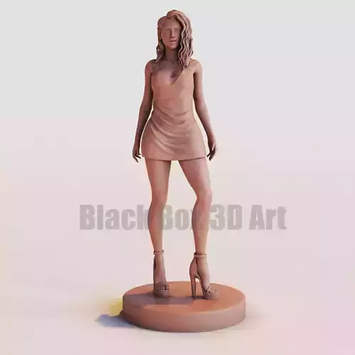 Dua Lipa singer 3d file for print 3D print model