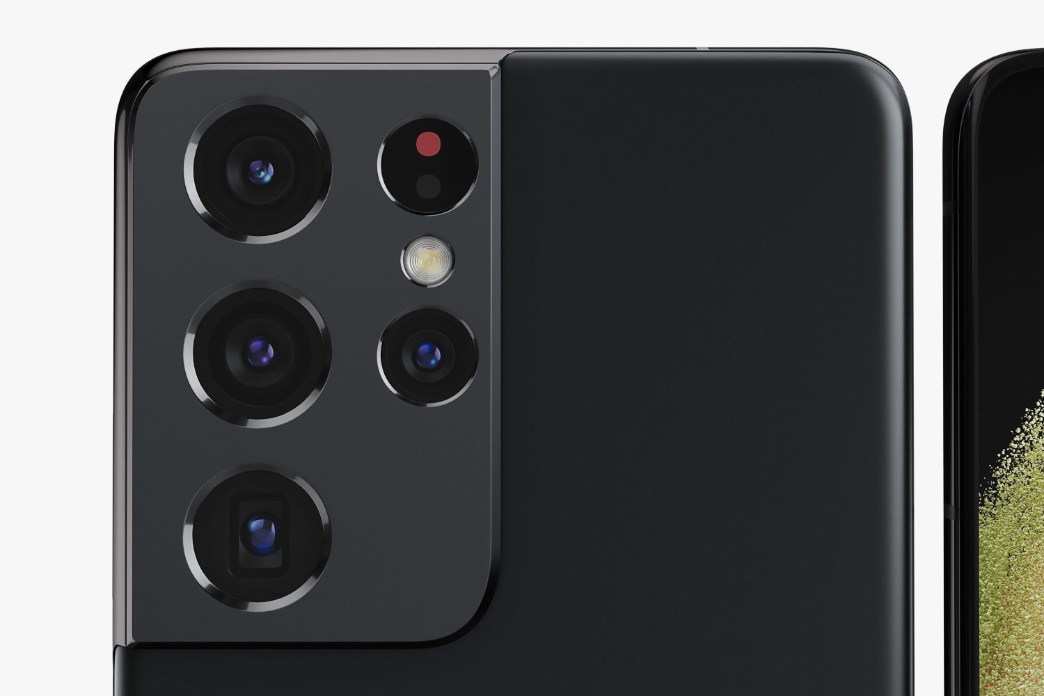 Samsung Galaxy S21 Ultra black 3D model_10