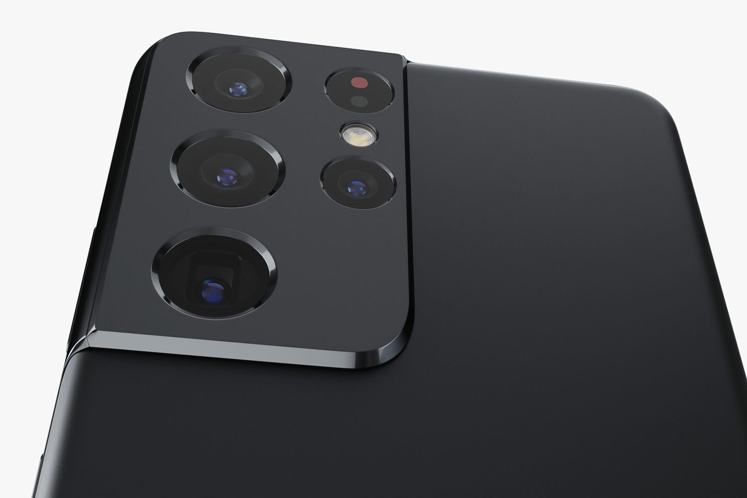 Samsung Galaxy S21 Ultra black 3D model_8