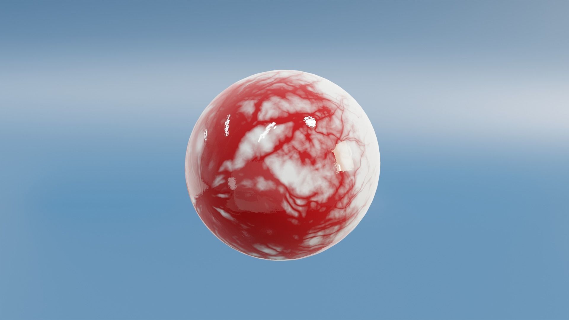 Healthy Blue eyes 3D model_3