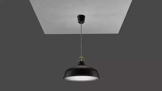 Ranarb pendant light with shade