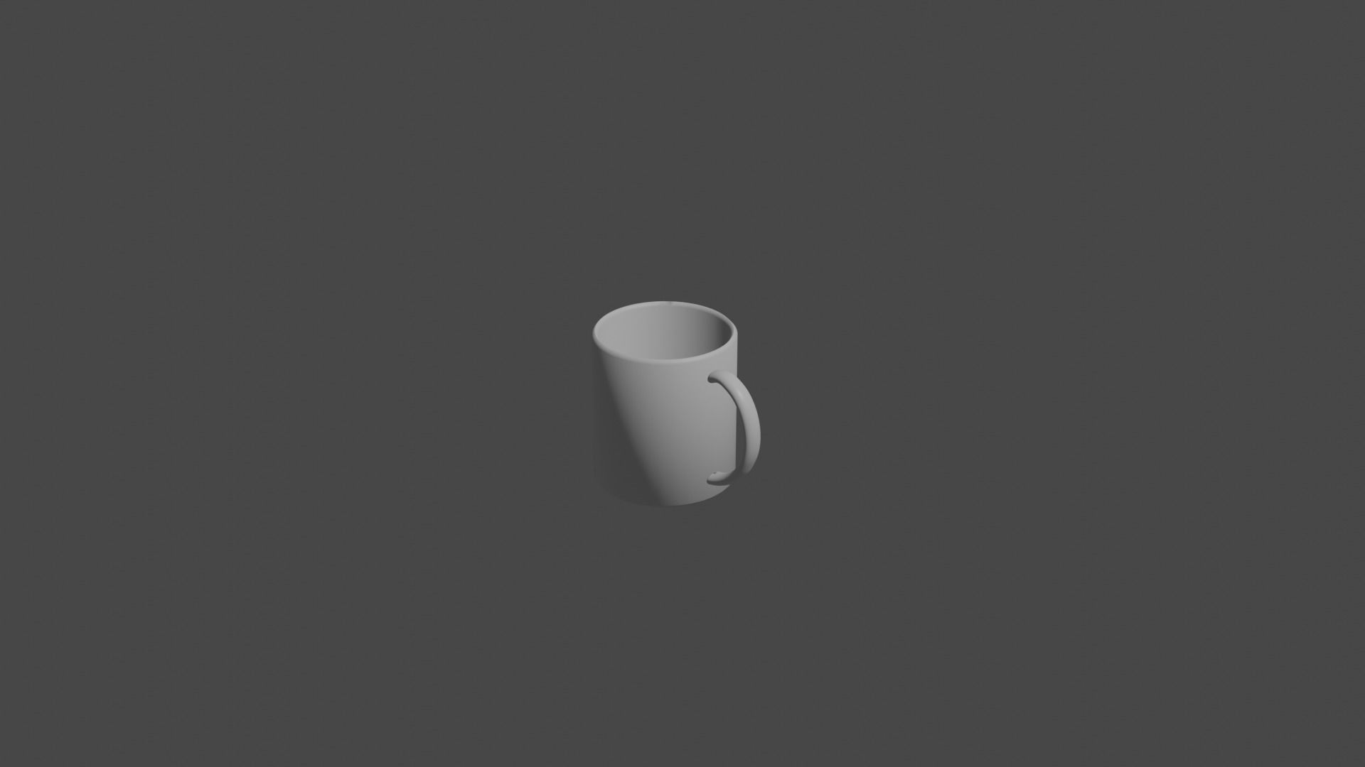 Mug in real size various colors and seetrough  Low-poly 3D model_4