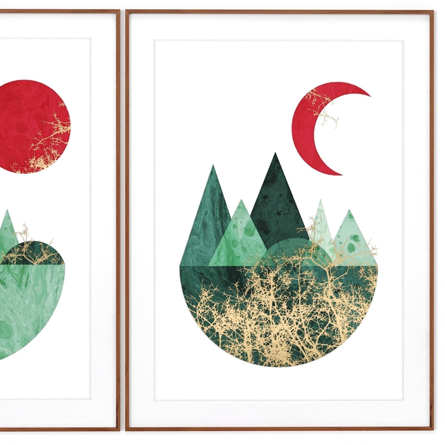 Art Frames 134- Christmas wall art 4 3D model_2