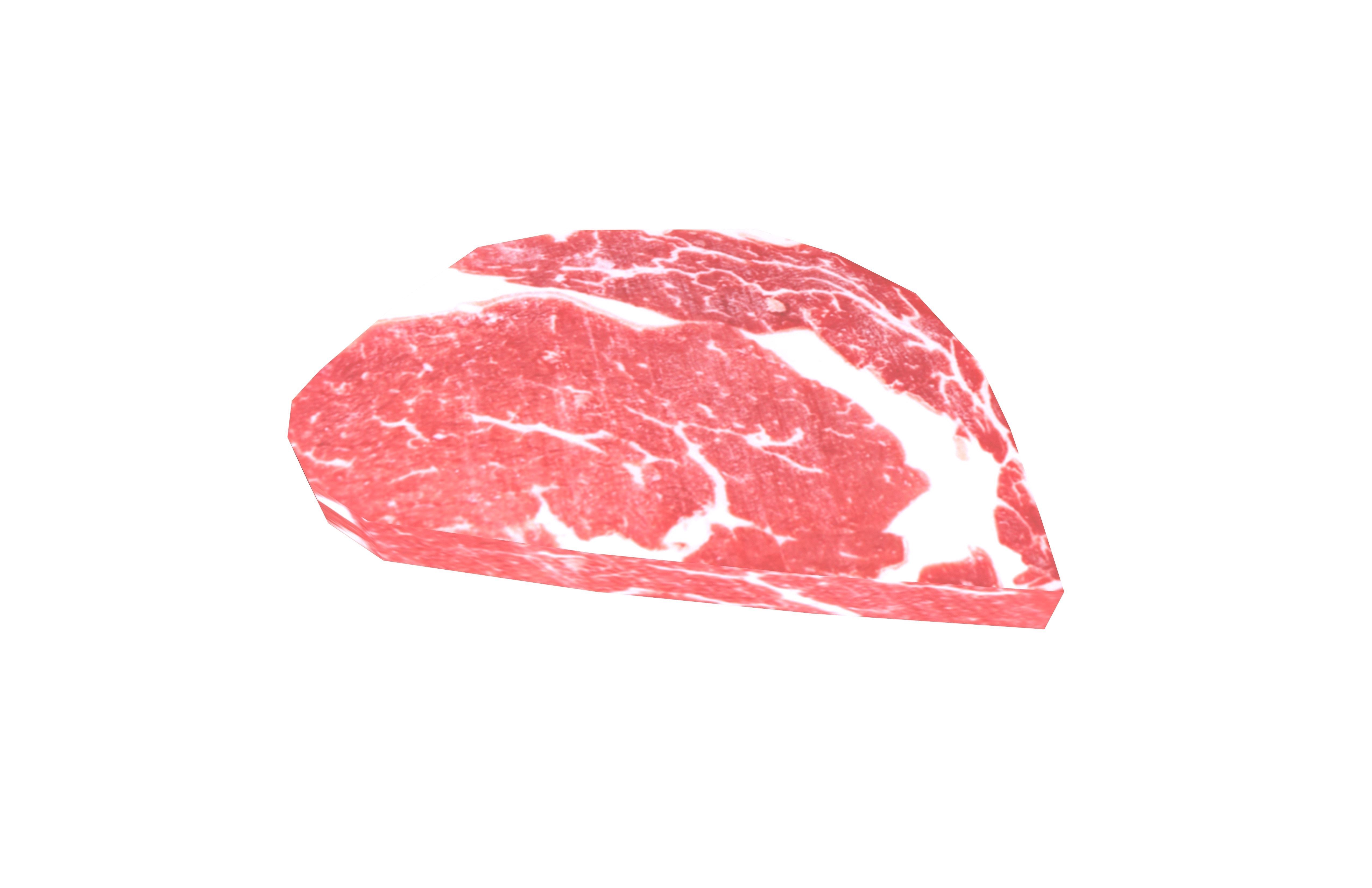 Steak v3 001 Low-poly 3D model_2