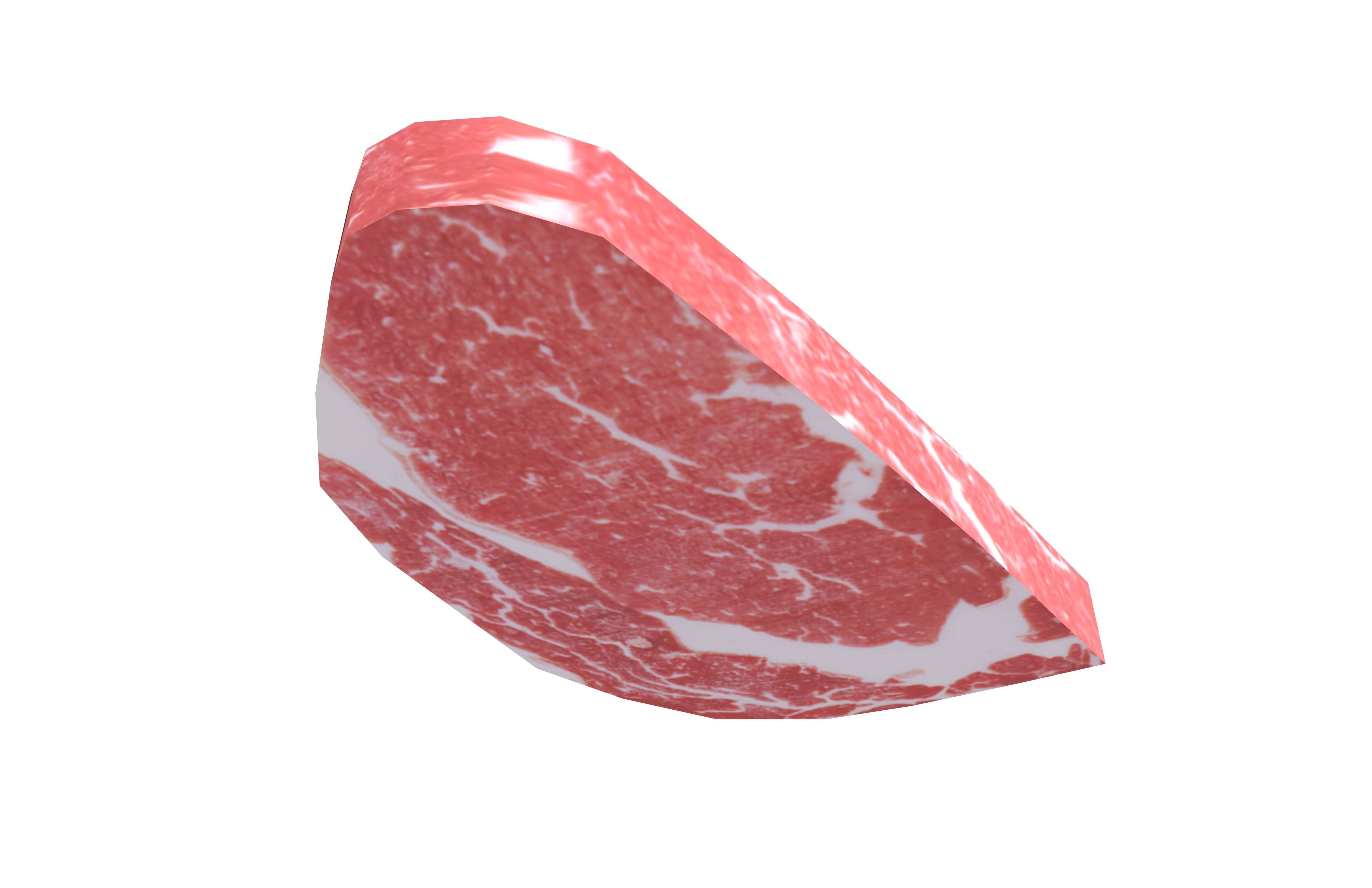 Steak v3 001 Low-poly 3D model_3