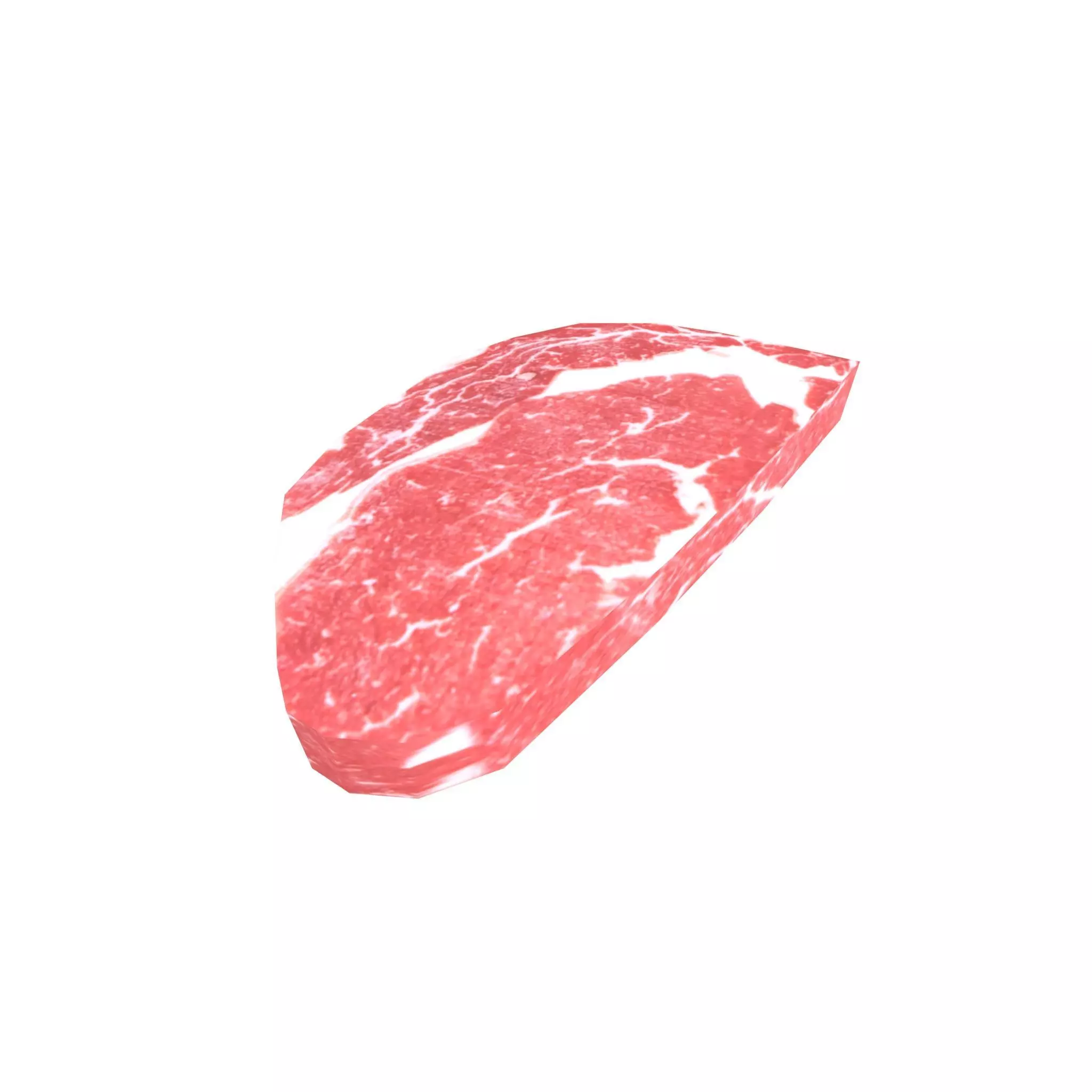 Steak v3 001 Low-poly 3D model_0