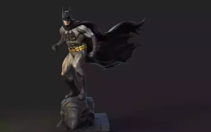 BATMAN statue