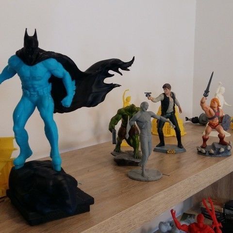 BATMAN statue 3D print model_3