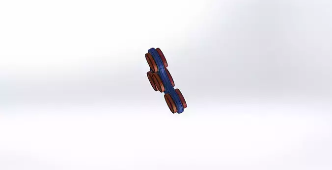 Fidget spinner 3D print model