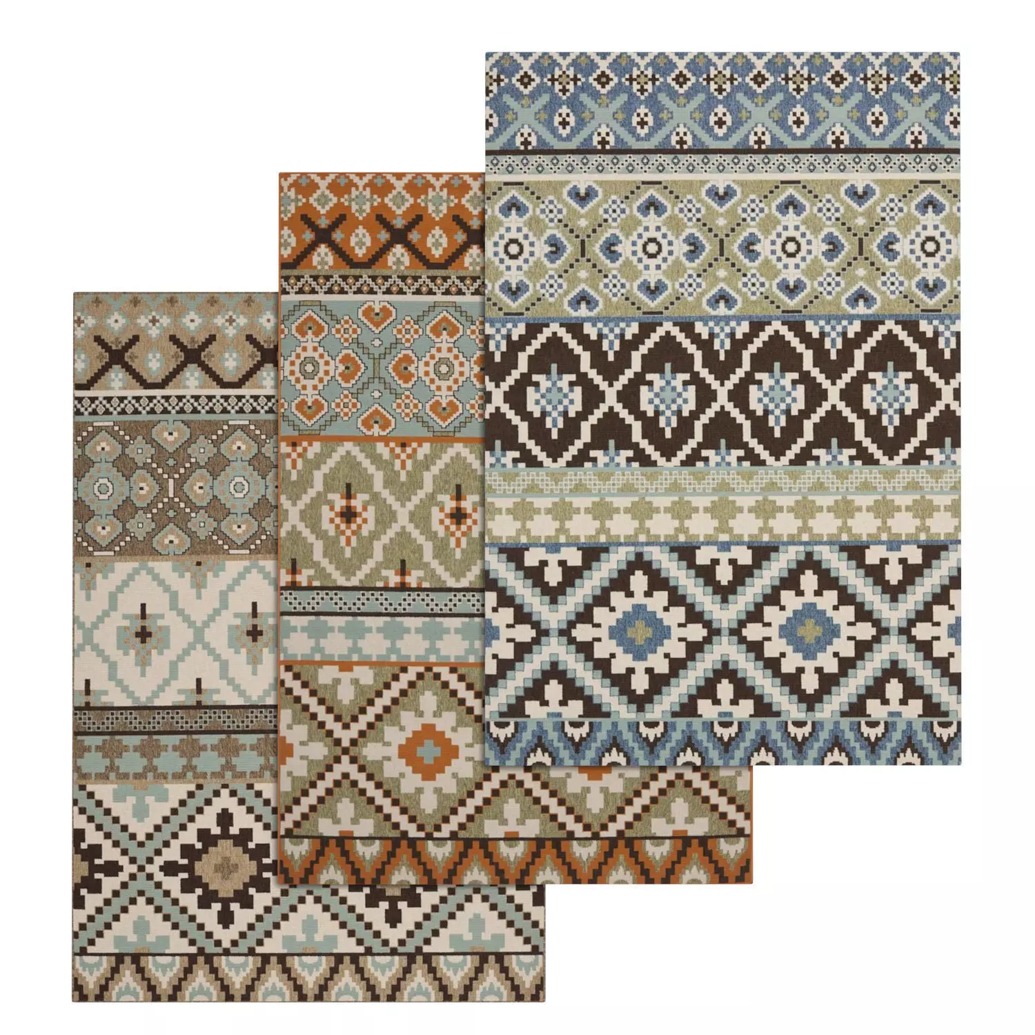 Rug Set 2162 3D model_0