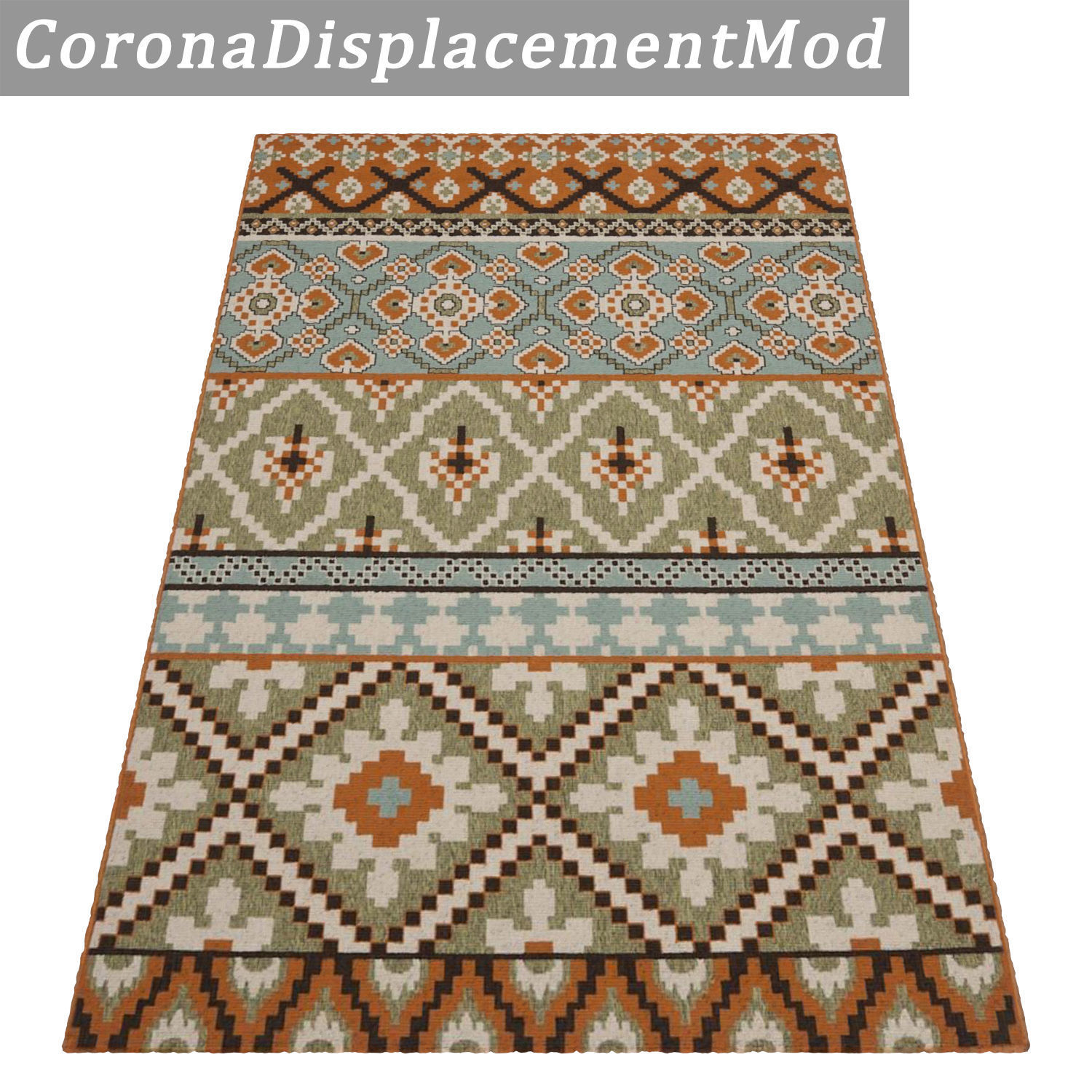 Rug Set 2162 3D model_4